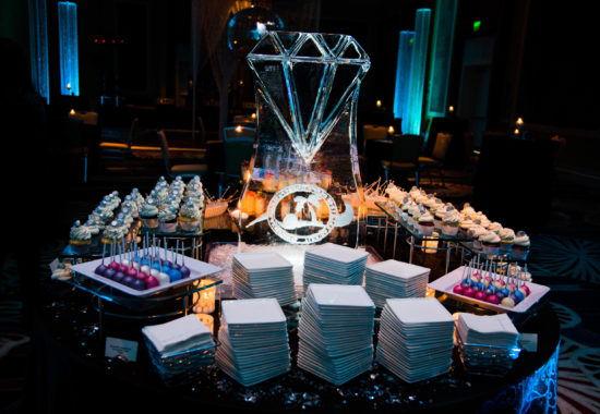 FSDPA Diamonds Dessert Table